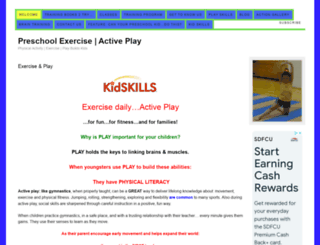 kidskills.com screenshot