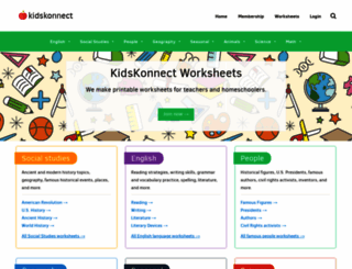 kidskonnect.com screenshot