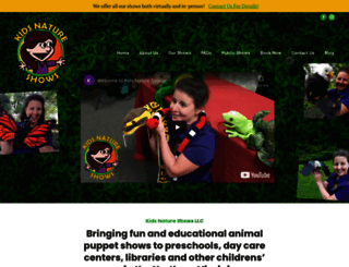 kidsnatureshows.com screenshot