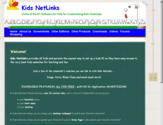 kidsnetlinks.com screenshot