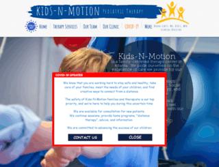 kidsnmotiontherapy.com screenshot