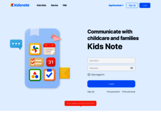 kidsnote.co.kr screenshot