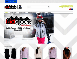 kidsportvail.com screenshot