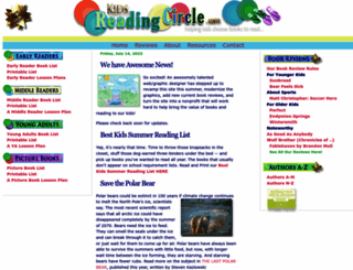 kidsreadingcircle.com screenshot