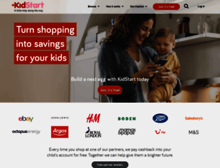 kidstart.co.uk screenshot