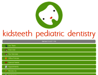 kidsteeth.com screenshot