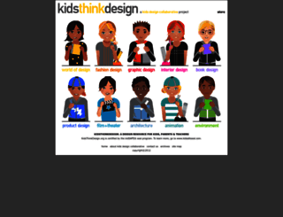 kidsthinkdesign.org screenshot