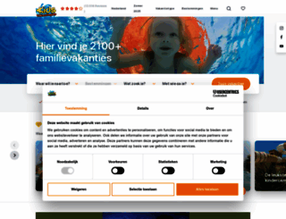 kidsvakantiegids.nl screenshot