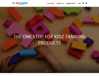 kidz-training.myshopify.com screenshot