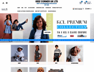 kidzcorneruk.com screenshot