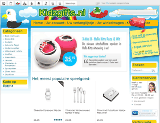 kidzgifts.nl screenshot