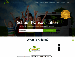 kidzjet.com screenshot