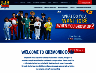 kidzmondodoha.com screenshot