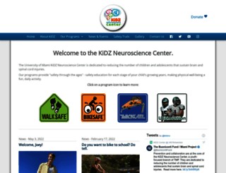 kidzneurosciencecenter.com screenshot