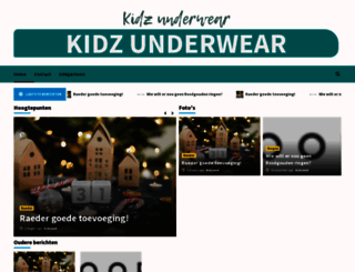 kidzunderwear.nl screenshot