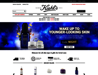 kiehls-me.com screenshot