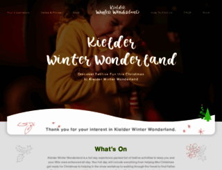 kielderwinterwonderland.com screenshot