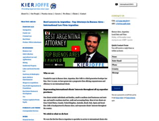kierjoffe.com screenshot