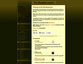 kierkegaarden.wordpress.com screenshot