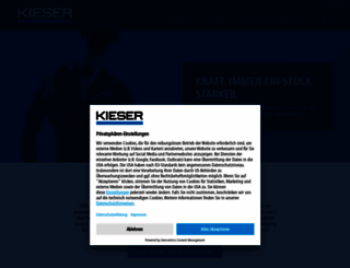 kieser-training.cz screenshot