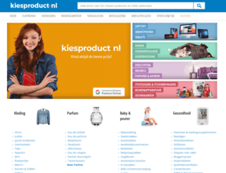 kiesproduct.nl screenshot