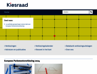 kiesraad.nl screenshot