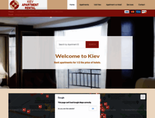 kiev-apartmentrental.com screenshot
