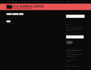 kigrecords.net screenshot