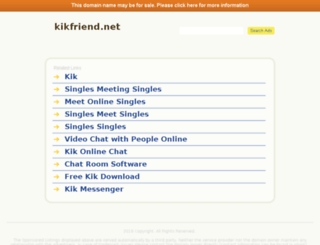 kikfriend.net screenshot