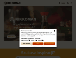 kikkoman.pl screenshot