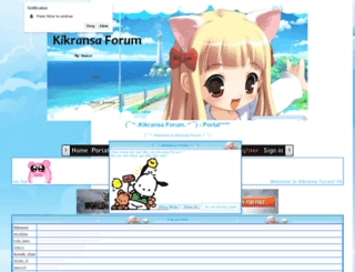 kikransa.go-forum.net screenshot