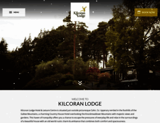 kilcoranlodge.net screenshot