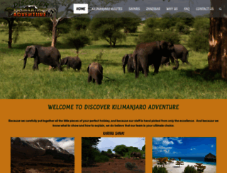 kilimanjarodiscover.com screenshot