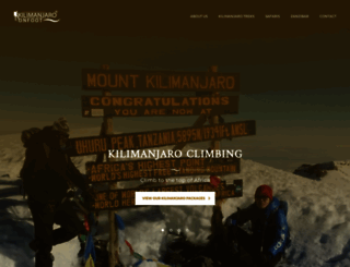 kilimanjaroonfoot.com screenshot