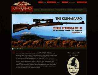kilimanjarorifles.com screenshot