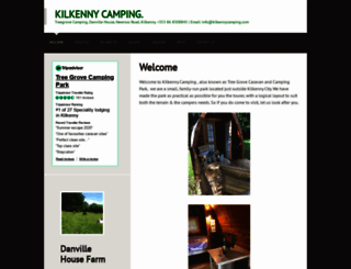 kilkennycamping.com screenshot