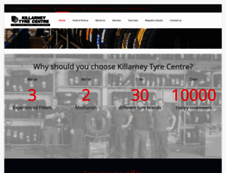 killarneytyrecentre.com screenshot