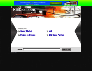 killdeal.com screenshot
