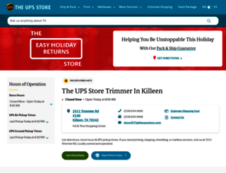 killeen-tx-4571.theupsstorelocal.com screenshot