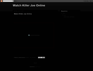 killerjoefullmovie.blogspot.com.ar screenshot