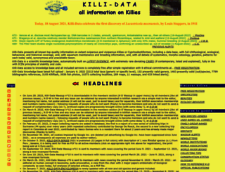 killi-data.org screenshot