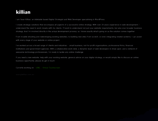 killian.com.au screenshot
