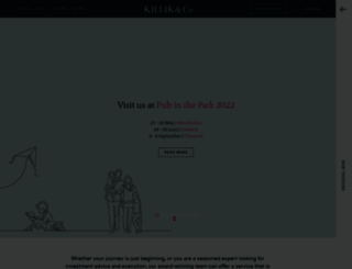 killik.co.uk screenshot