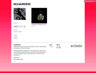 killmurders.storenvy.com screenshot