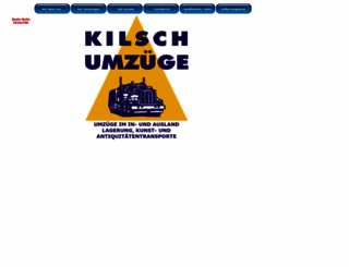 kilsch-umzuege.de screenshot