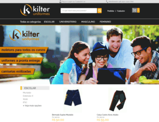 kilteruniformes.com.br screenshot