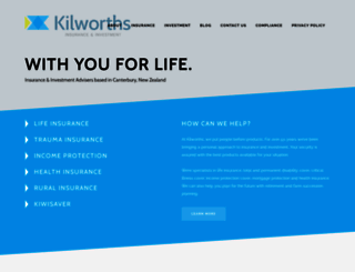 kilworths.co.nz screenshot