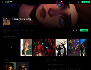 kim-sukley.deviantart.com screenshot