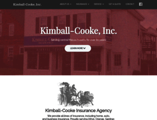 kimballcooke.com screenshot