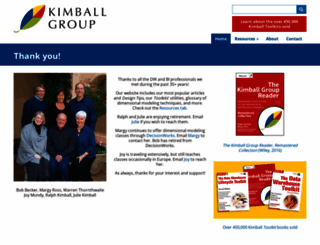 kimballgroup.com screenshot